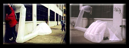 ParaSITE Inflatable and Portable Homeless Dwelling